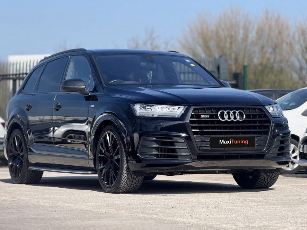 Audi Q7 4M 2015+ Front Grill, Singleframe Grill, SQ7 Black Quattro Style